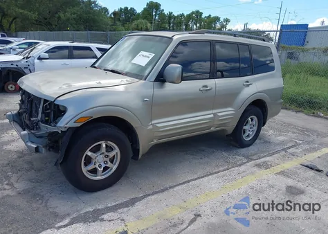 2002 Mitsubishi Montero Limited from USA, damaged, VIN JA4MW51R32J024682